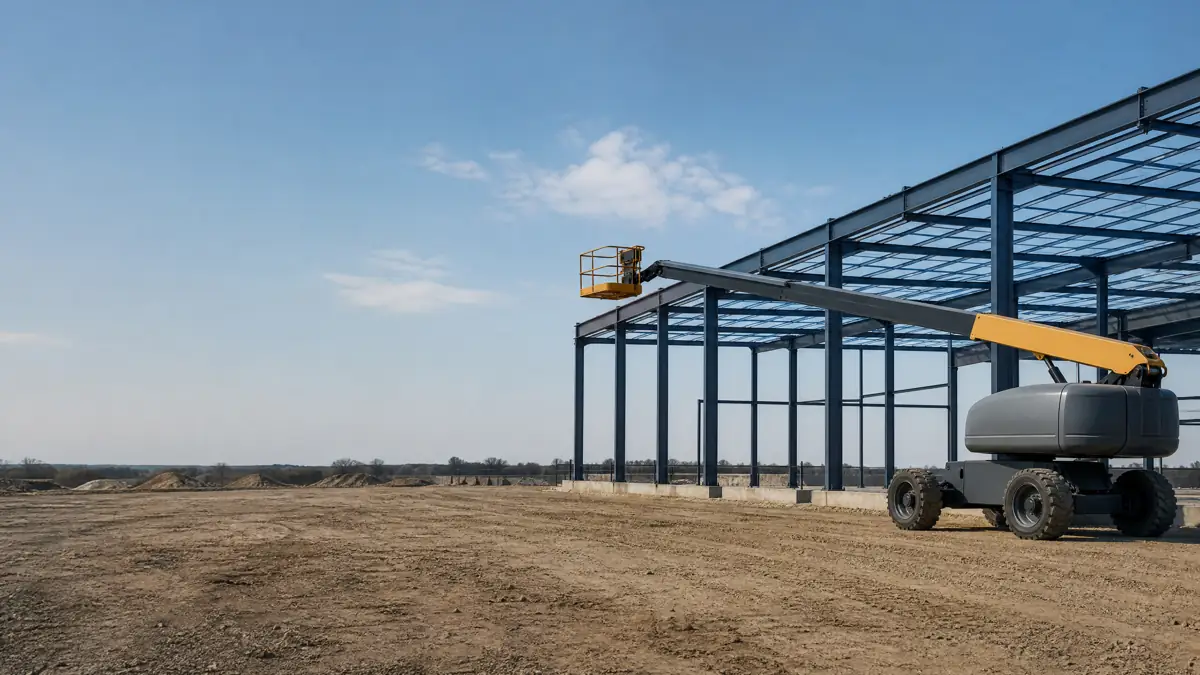 Telescopic Boom Lifts jobsite access in Huntsville
